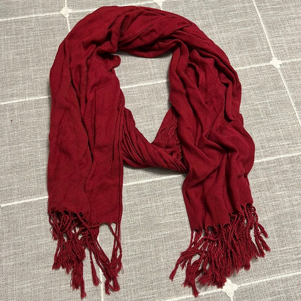 Pashmina Red scarf